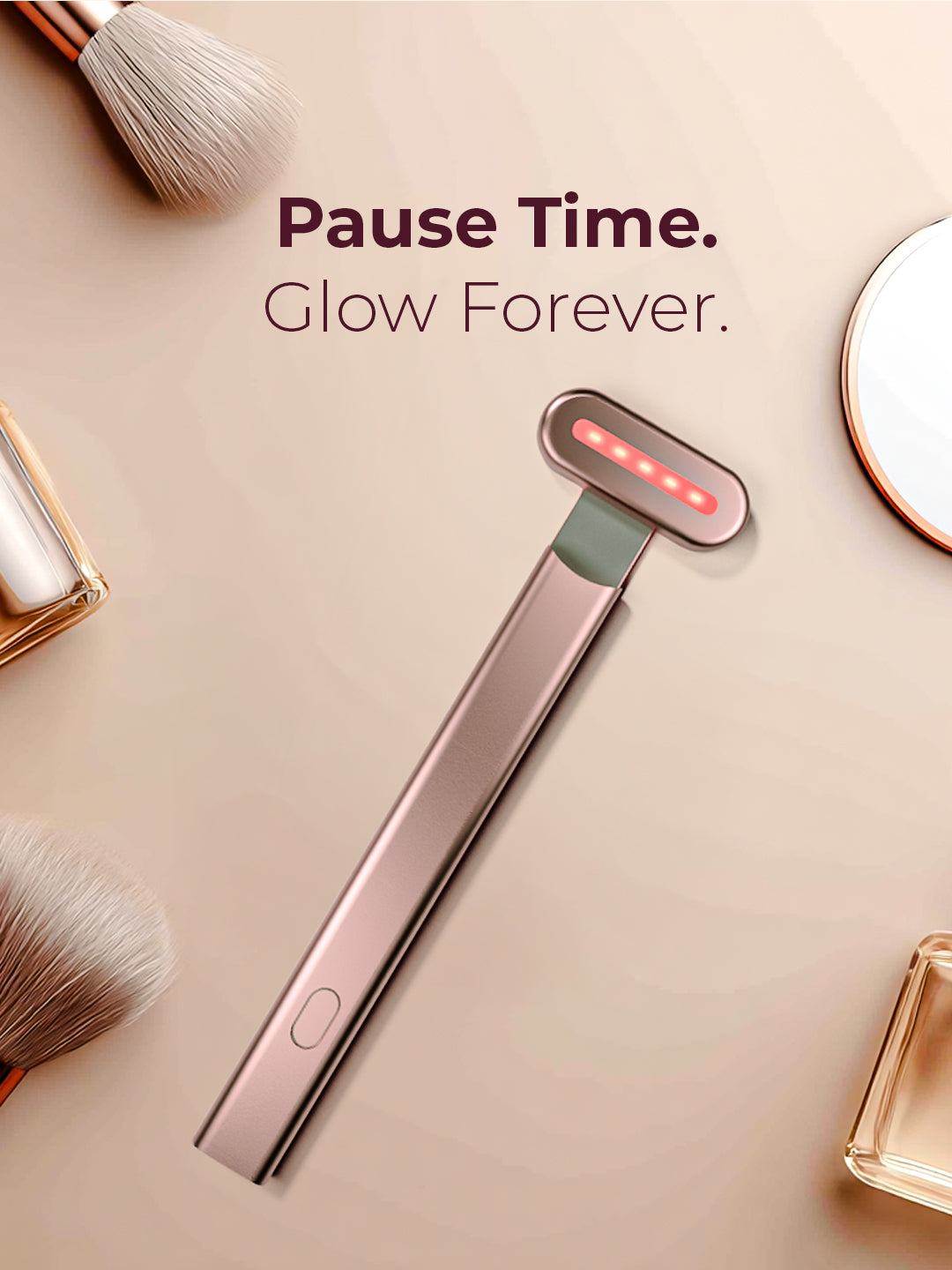 جهاز العناية بالبشرة 4 في 1 بتقنية الضوء الأحمر