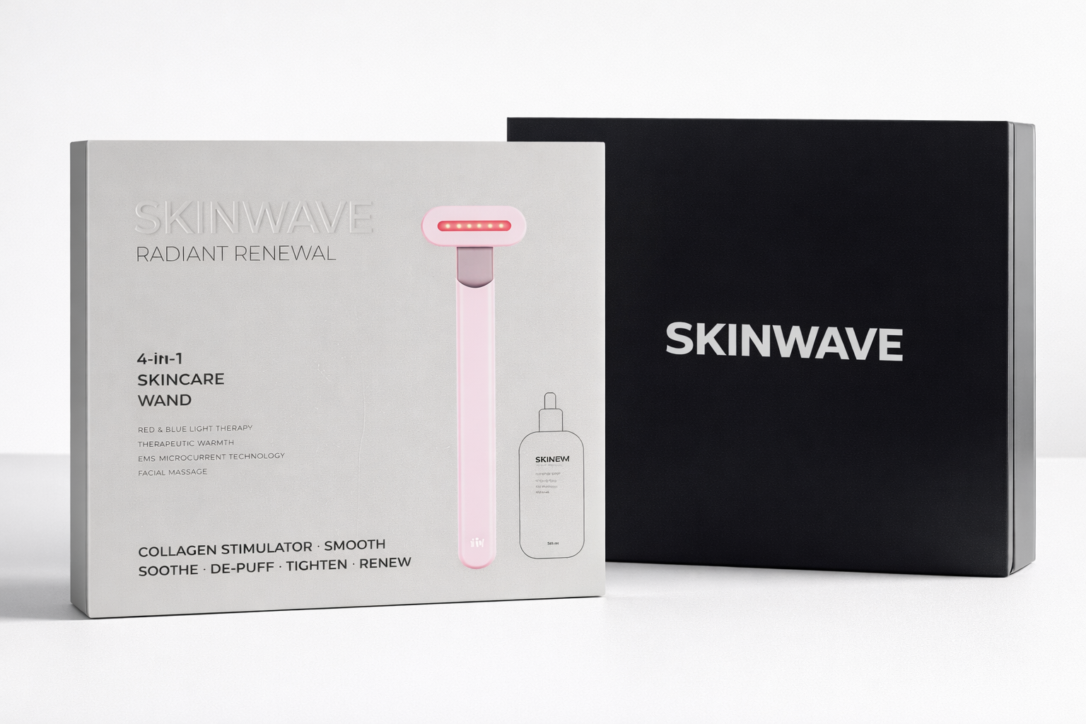 جهاز العناية بالبشرة 4 في 1 بتقنية الضوء الأحمر